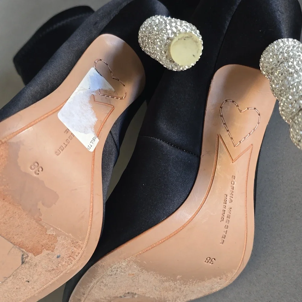 Sophia Webster Coco Crystal 100 Ankle Boots 38 8 - Picture 9 of 9